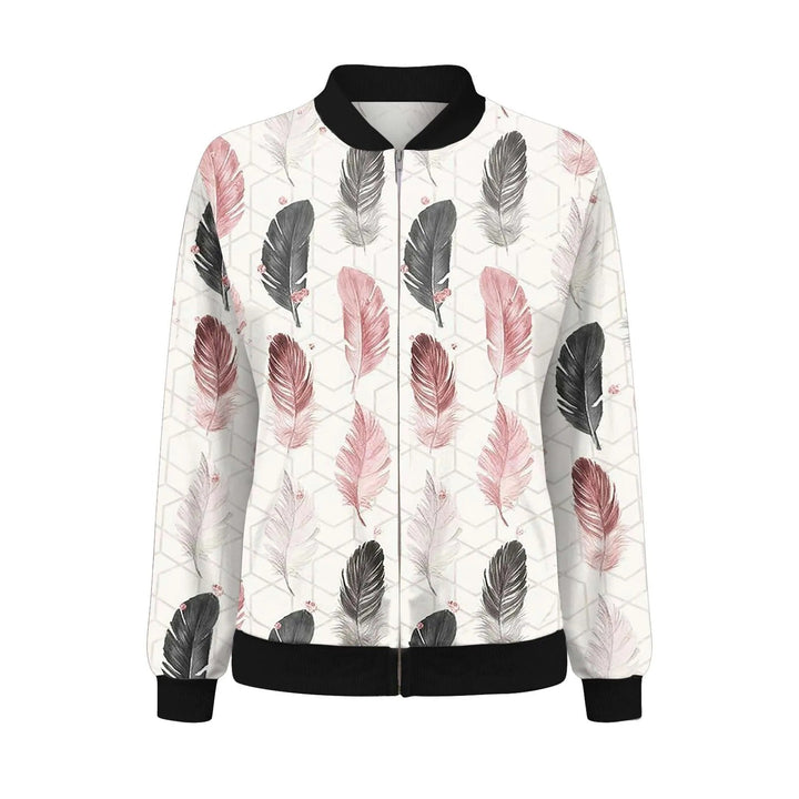 Damen Sommerjacke mit feinem Blumenmuster – Fiora