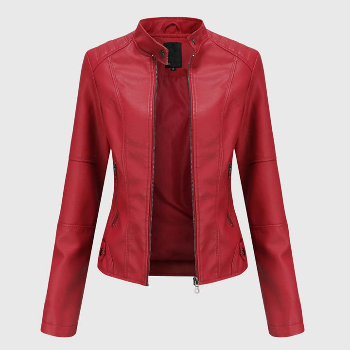 Helene – Elegante Damen-Lederjacke – Produktansicht 5