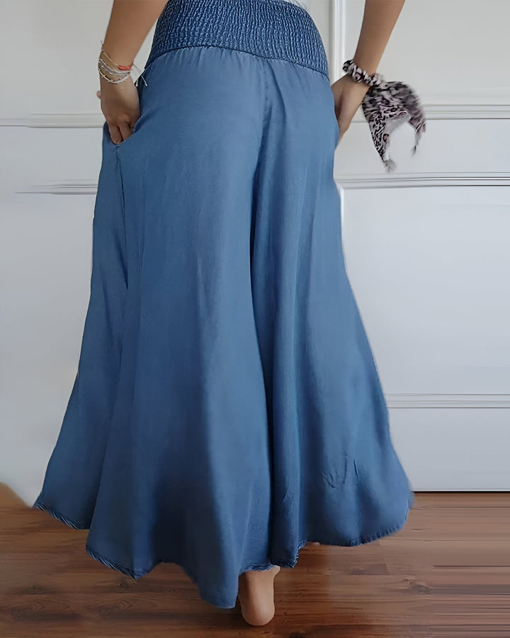 Marlene – Leichter bedruckter Rock – Produktansicht 4