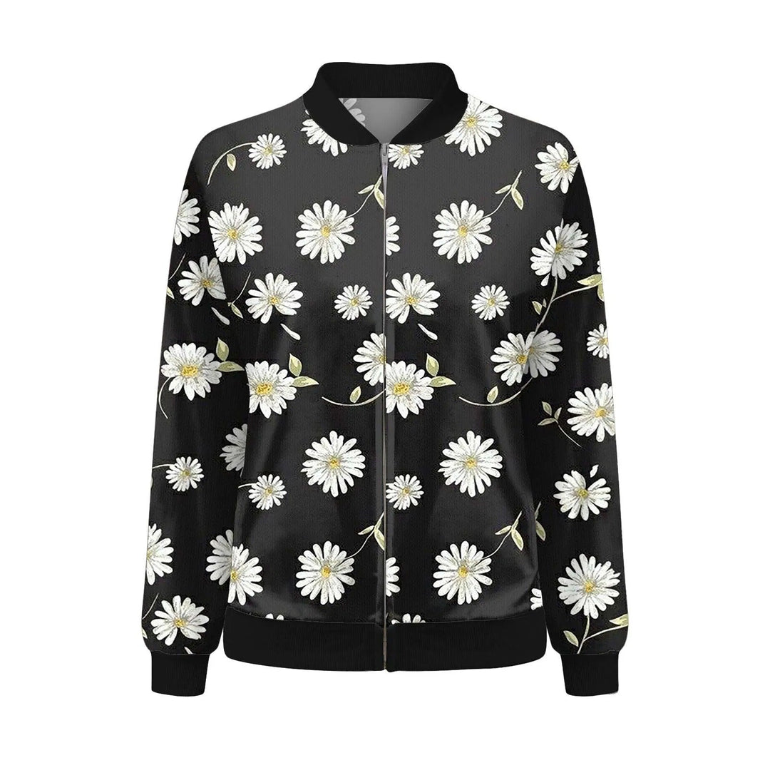 Damen Sommerjacke mit feinem Blumenmuster – Fiora