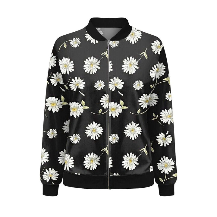 Damen Sommerjacke mit feinem Blumenmuster – Fiora