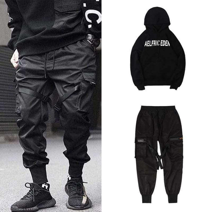 Multi-Pocket Hip-Hop Herren Cargo Hose – Dante