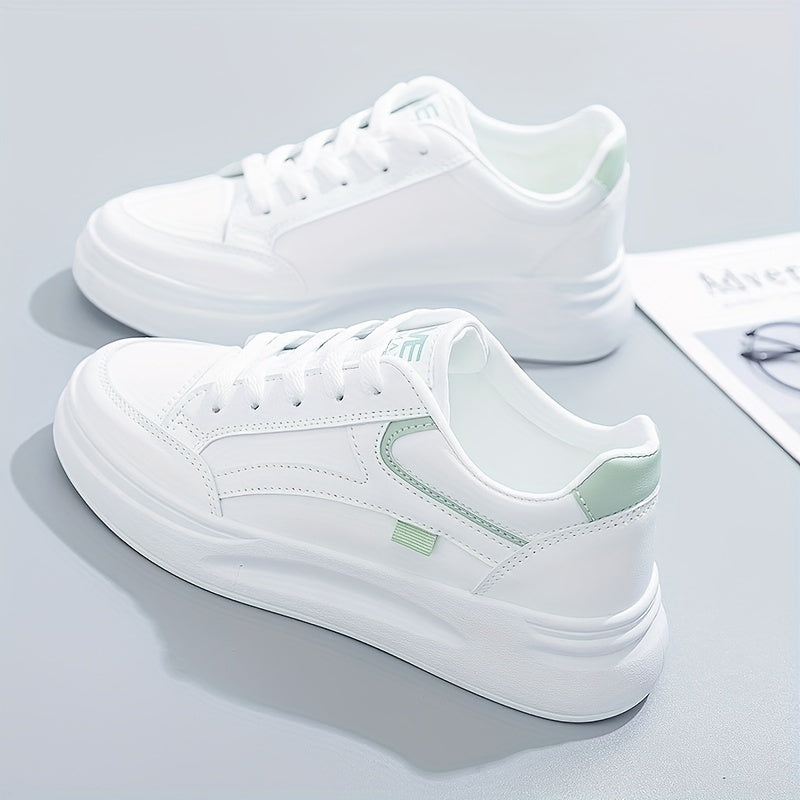 Nina – Schicke weiße Sneaker mit leichtem Komfort – Produktansicht 12