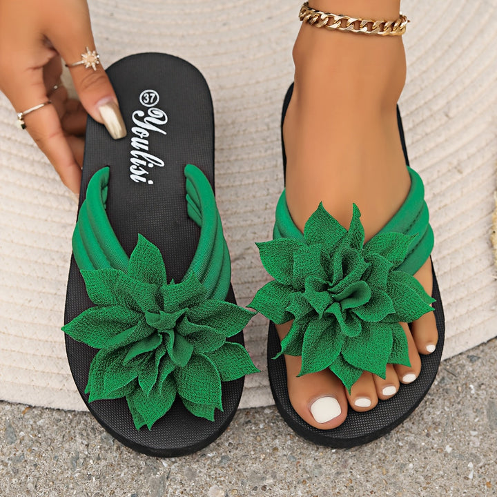 Rose – Elegante Blumensandalen – Produktansicht 9