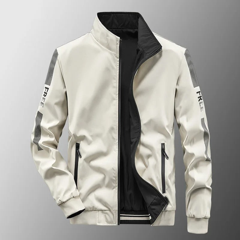 Umkehrbare wasserdichte Herren-Sommerjacke – Thijs