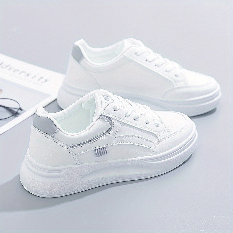 Nina – Schicke weiße Sneaker mit leichtem Komfort – Produktansicht 7