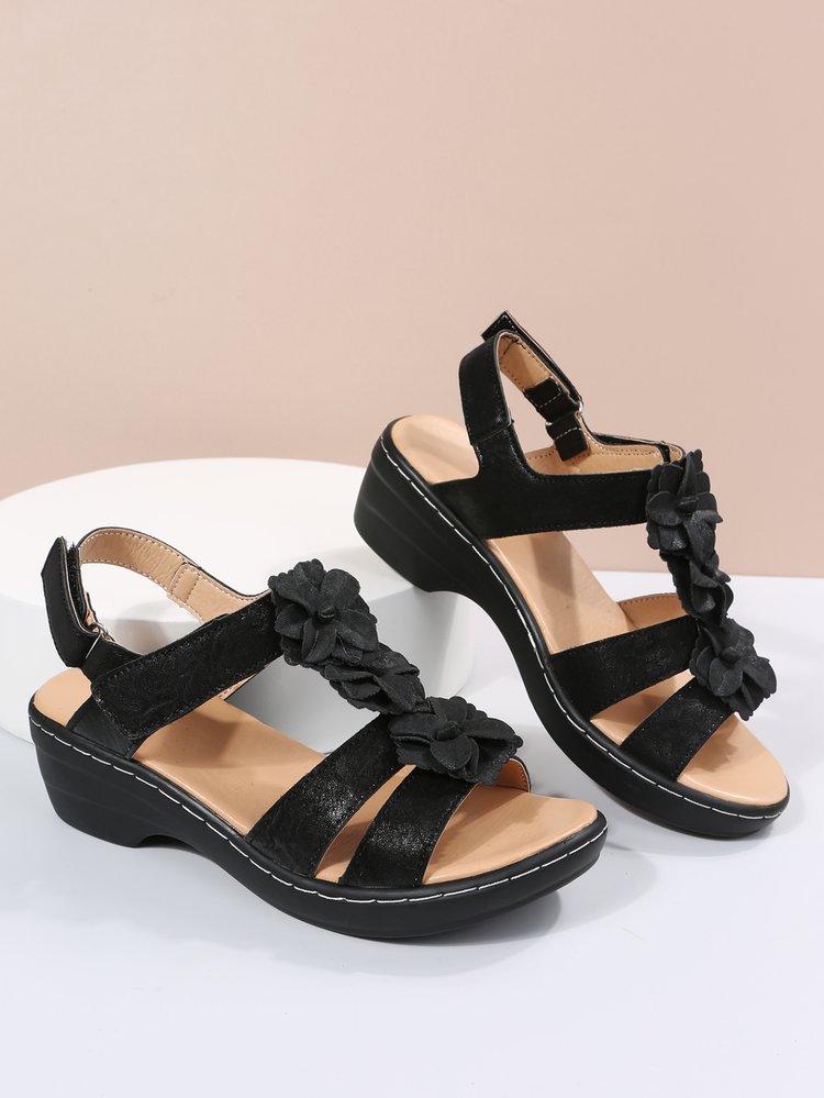 Retro Sommer-Sandalen für Damen – Aurelia