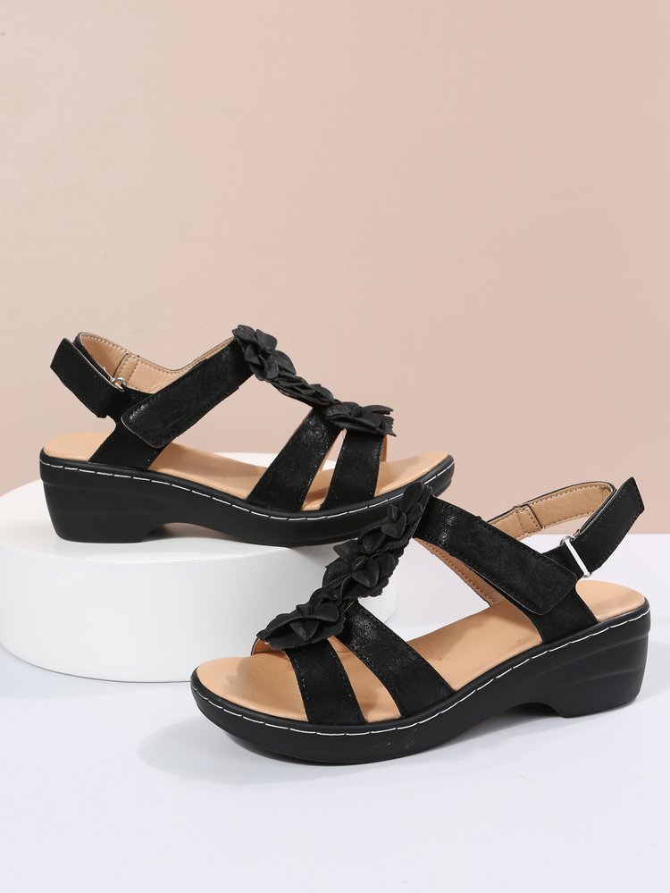 Retro Sommer-Sandalen für Damen – Aurelia