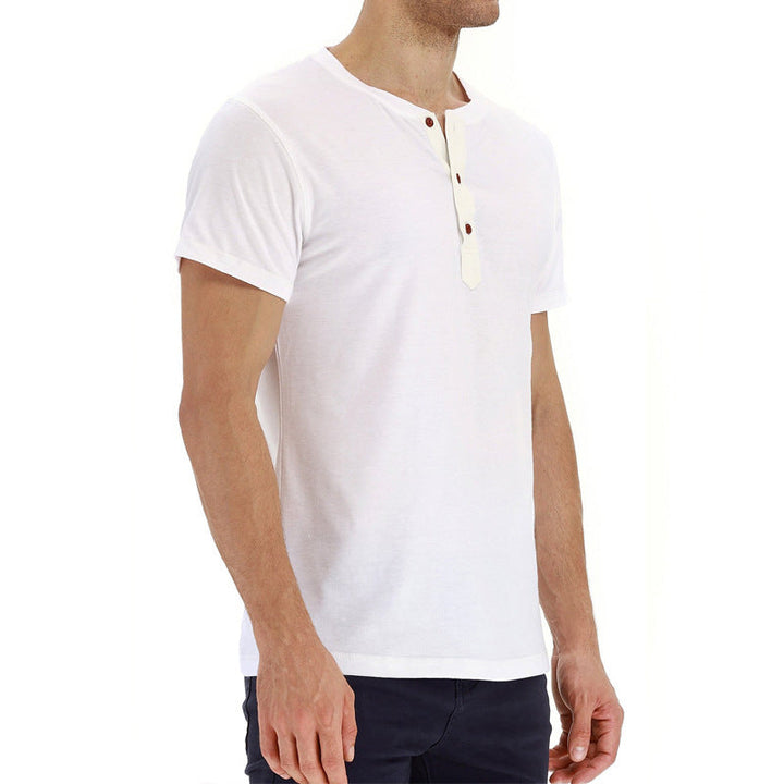 Sommerliches Baumwoll-Herren T-Shirt – Finn