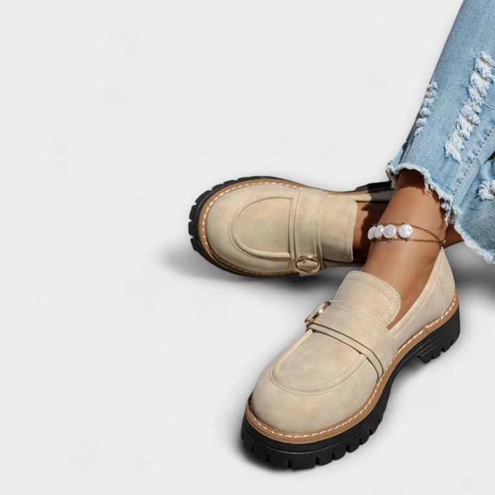 Nicole – Lässige Loafer mit runder Spitze – Produktansicht 4