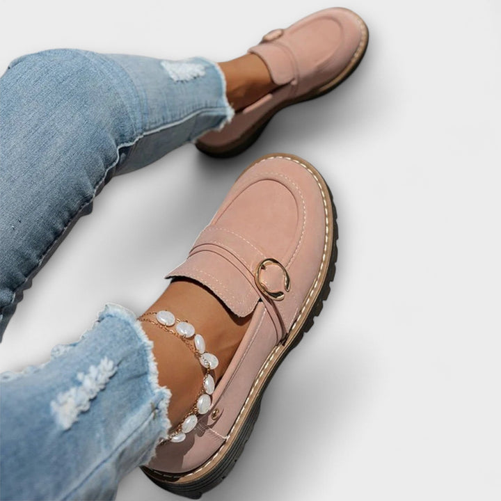 Nicole – Lässige Loafer mit runder Spitze – Produktansicht 12
