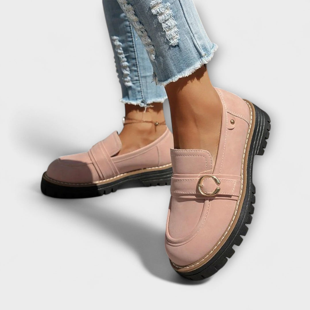 Nicole – Lässige Loafer mit runder Spitze – Produktansicht 11