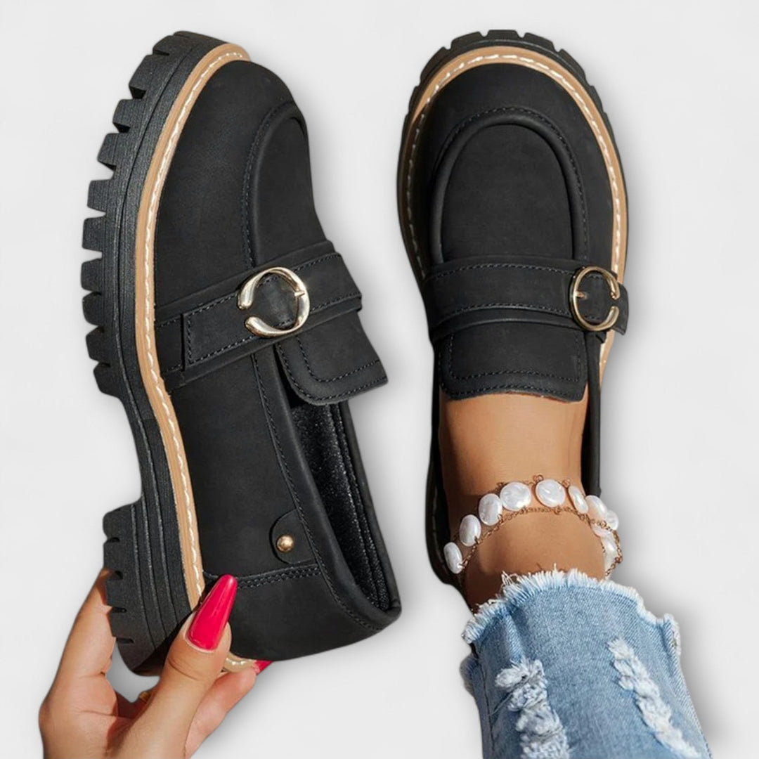 Nicole – Lässige Loafer mit runder Spitze – Produktansicht 15