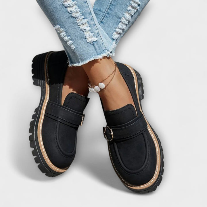 Nicole – Lässige Loafer mit runder Spitze – Produktansicht 16