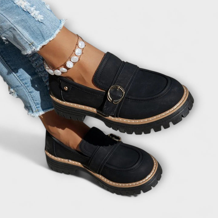Nicole – Lässige Loafer mit runder Spitze – Produktansicht 18