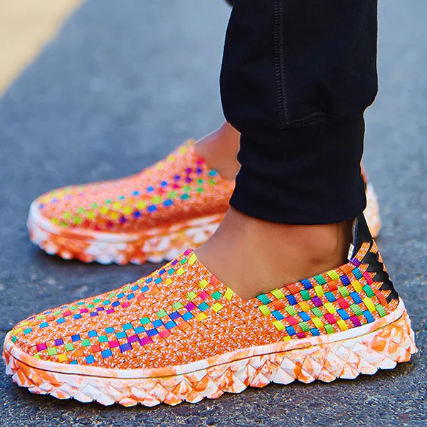 Recycelte Damen Komfort-Sneaker mit Memory Foam – Eliana