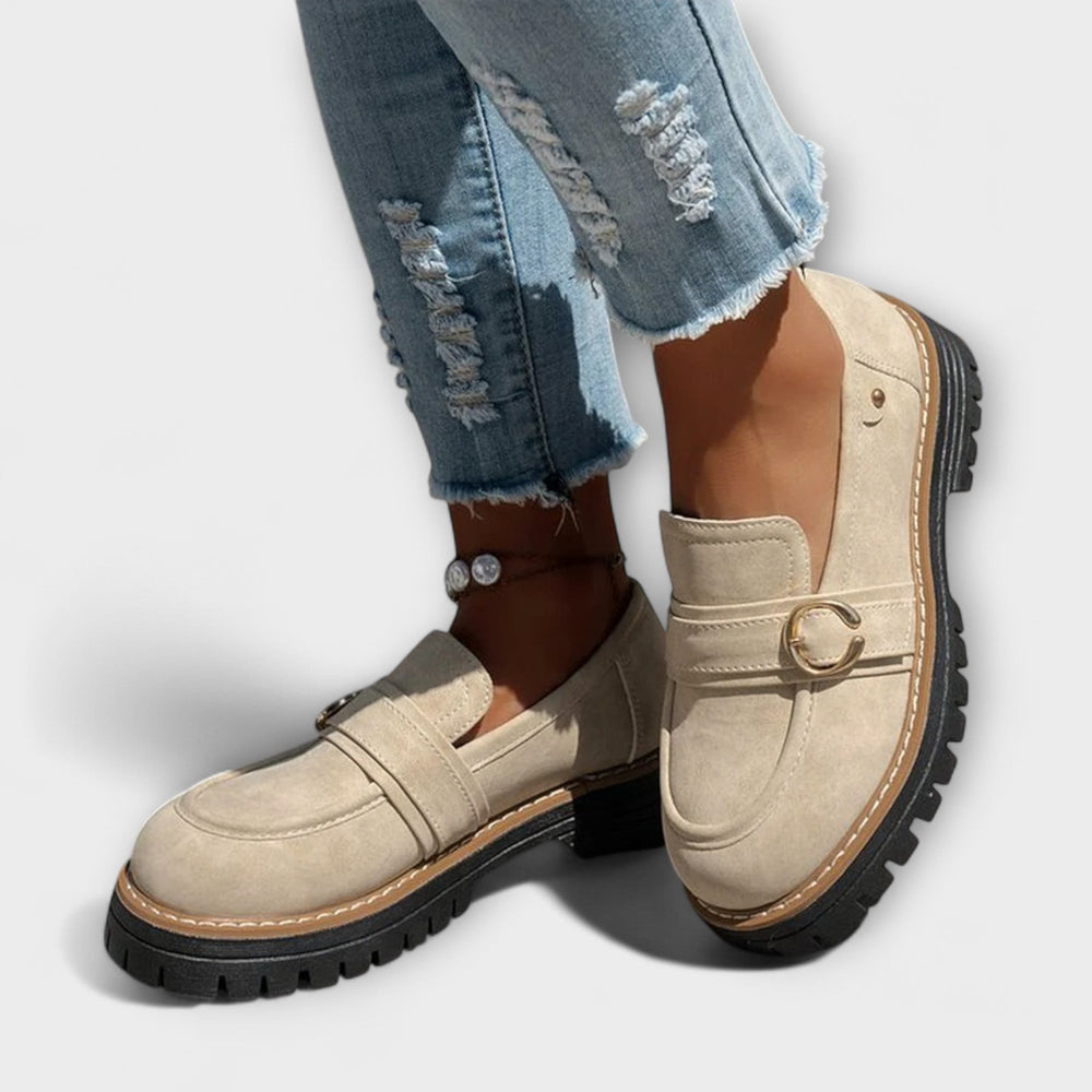 Nicole – Lässige Loafer mit runder Spitze – Produktansicht 2