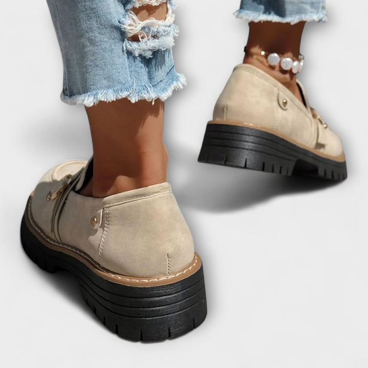 Nicole – Lässige Loafer mit runder Spitze – Produktansicht 3
