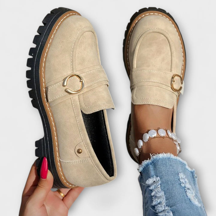Nicole – Lässige Loafer mit runder Spitze – Produktansicht 1