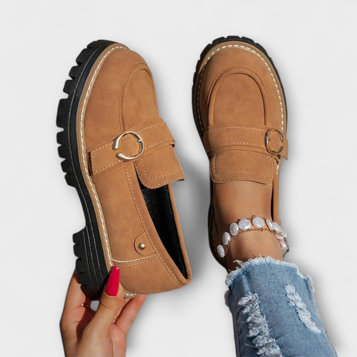 Nicole – Lässige Loafer mit runder Spitze – Produktansicht 6
