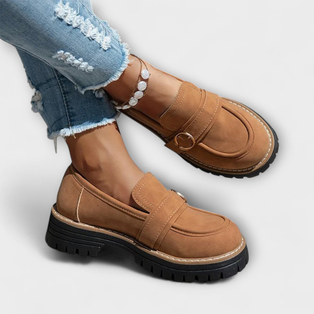 Nicole – Lässige Loafer mit runder Spitze – Produktansicht 7