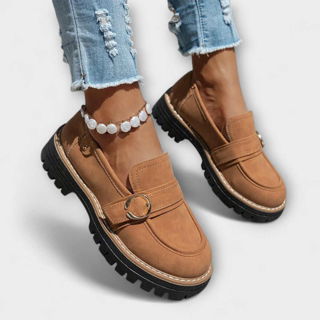Nicole – Lässige Loafer mit runder Spitze – Produktansicht 8