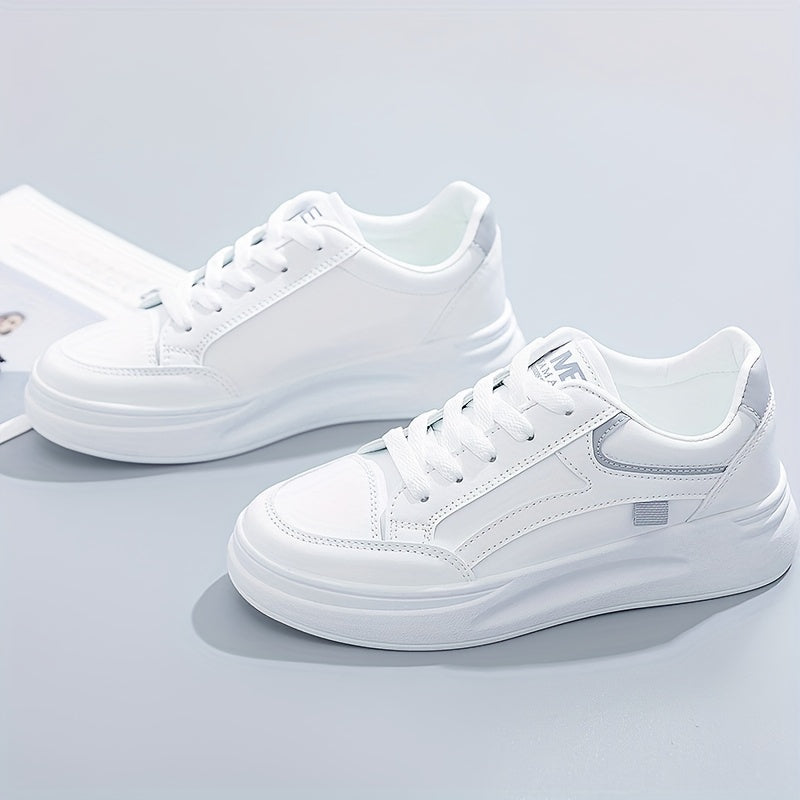 Nina – Schicke weiße Sneaker mit leichtem Komfort – Produktansicht 17