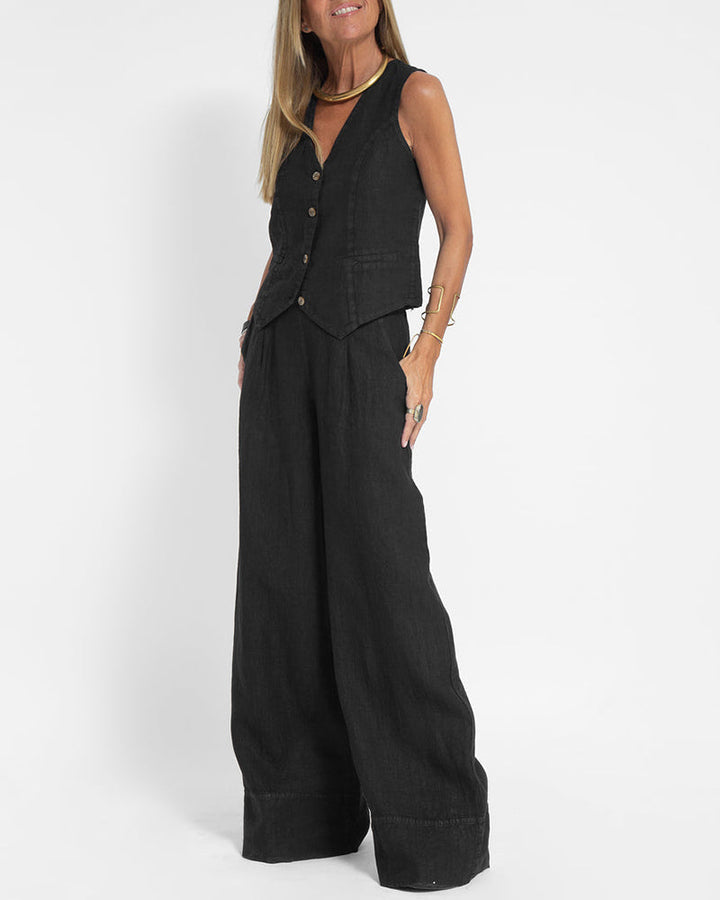 Damen Sommer-Set mit Top und Shorts – Esmee