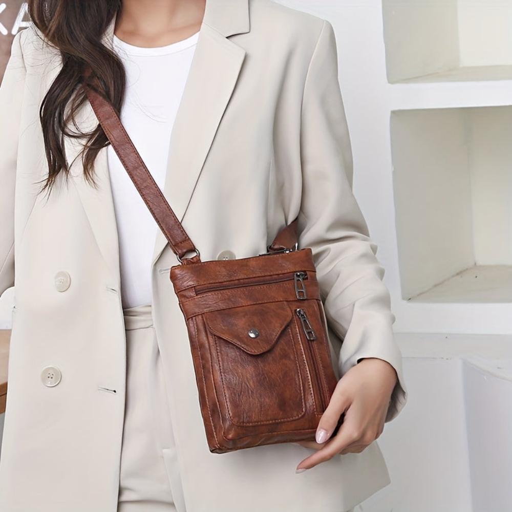 Rose – Vintage-Schultertasche – Produktansicht 11