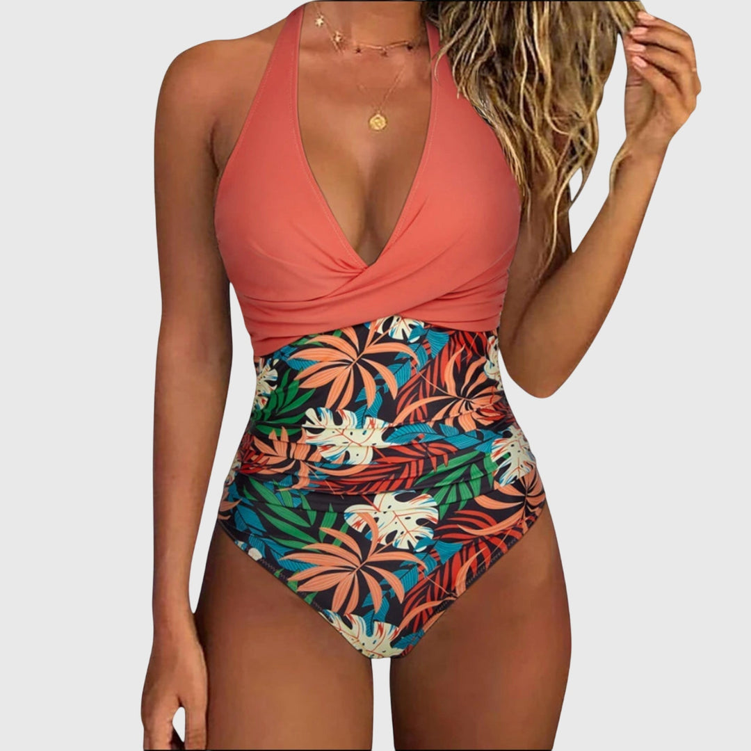 Johanna – Elegante Damen-Bademode mit V-Ausschnitt – Produktansicht 3