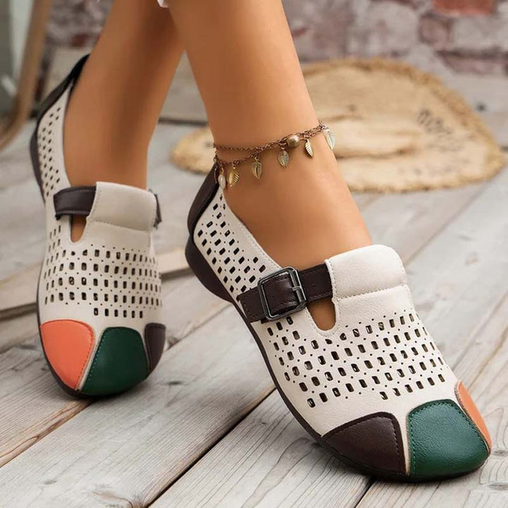 Luftige Damen Sandalen mit Schnalle – Zoë