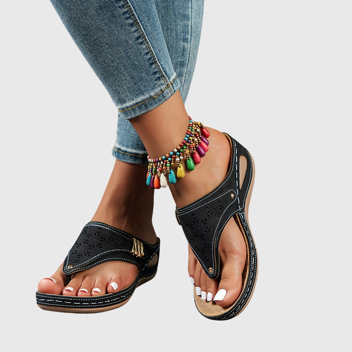 Rose – Zehentrenner-Sandalen – Produktansicht 6