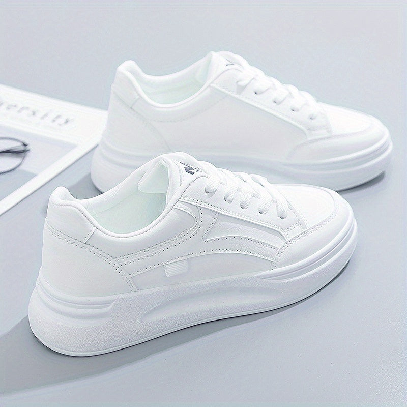 Nina – Schicke weiße Sneaker mit leichtem Komfort – Produktansicht 5