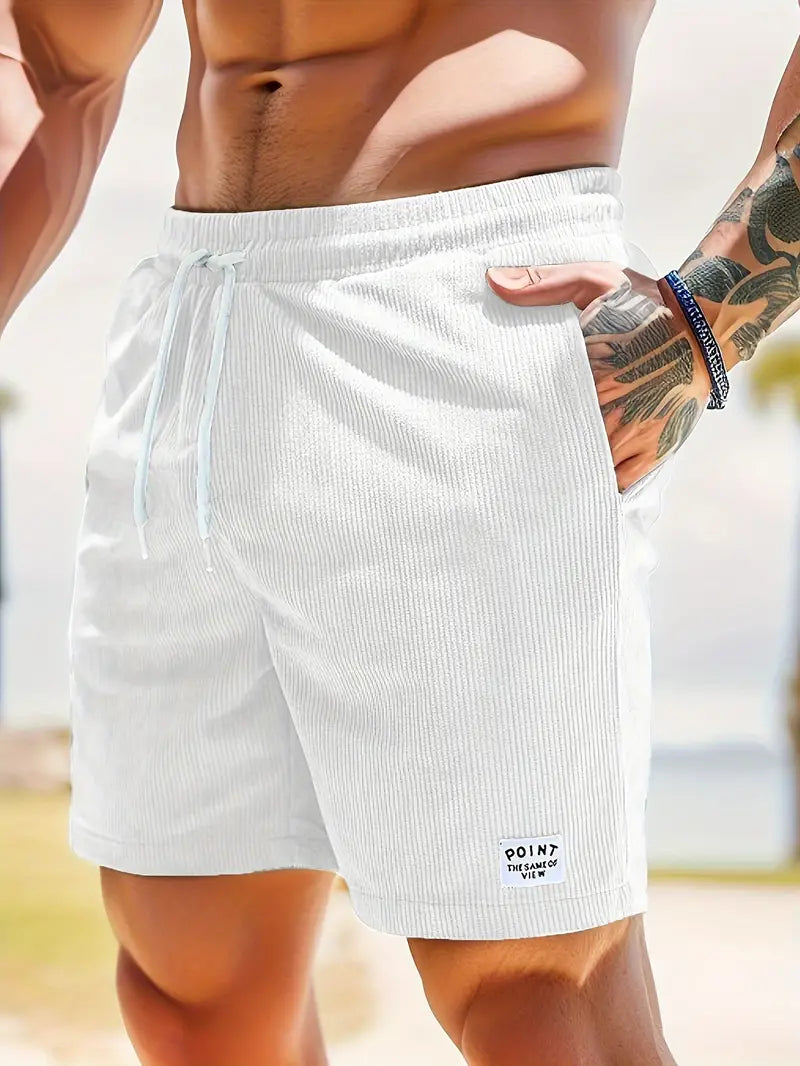 Sommerliche Herrenbadehose mit verstellbarem Taillenbund – Jens