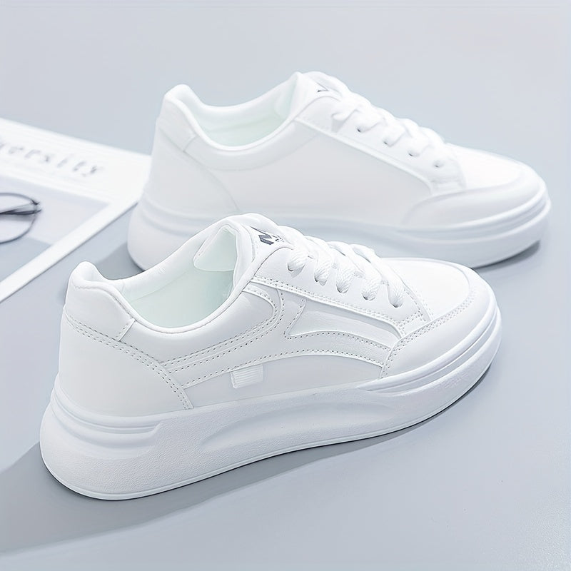 Nina – Schicke weiße Sneaker mit leichtem Komfort – Produktansicht 13