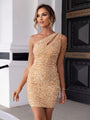 Festliches Sommerkleid mit Pailletten – Amira