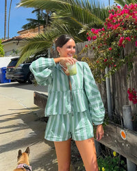 Luftiges Freizeitoutfit für Damen – Solenne
