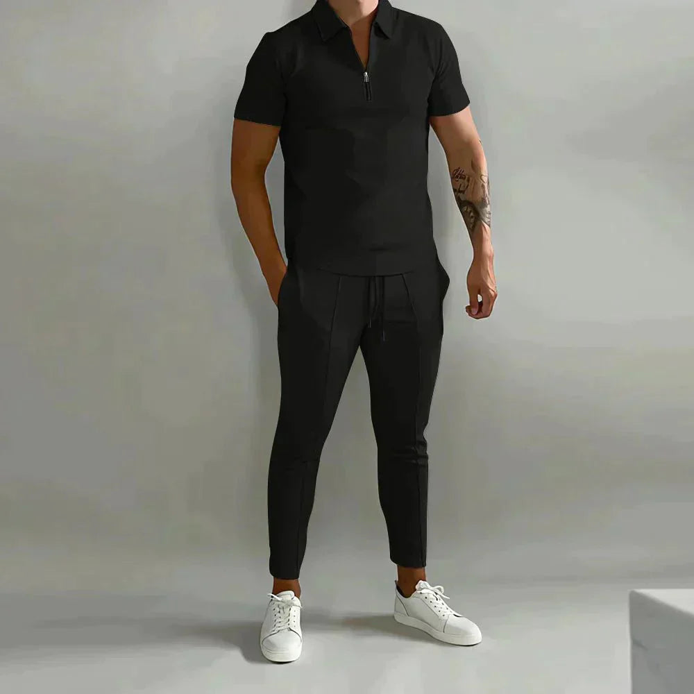 Leinen-Hemd und Hose im Herren-Set – Adrian