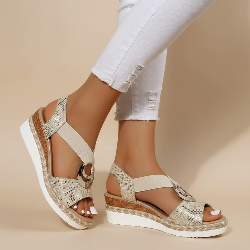 Anna-Jule – Elegante Plateausandalen – Produktansicht 1