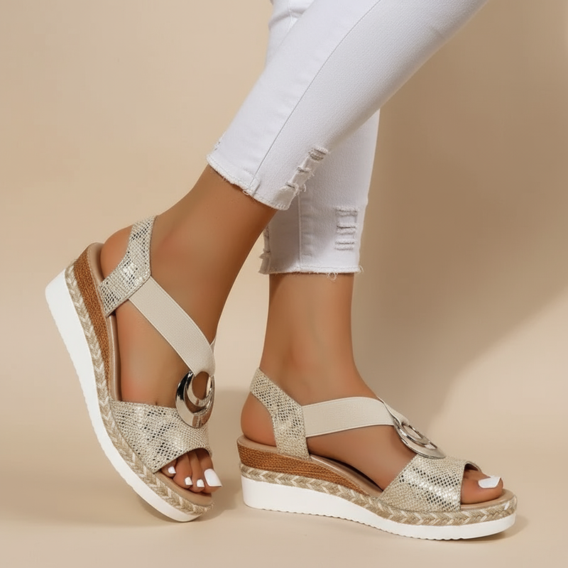 Anna-Jule – Elegante Plateausandalen – Produktansicht 1