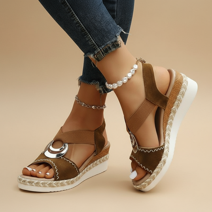 Anna-Jule – Elegante Plateausandalen – Produktansicht 2
