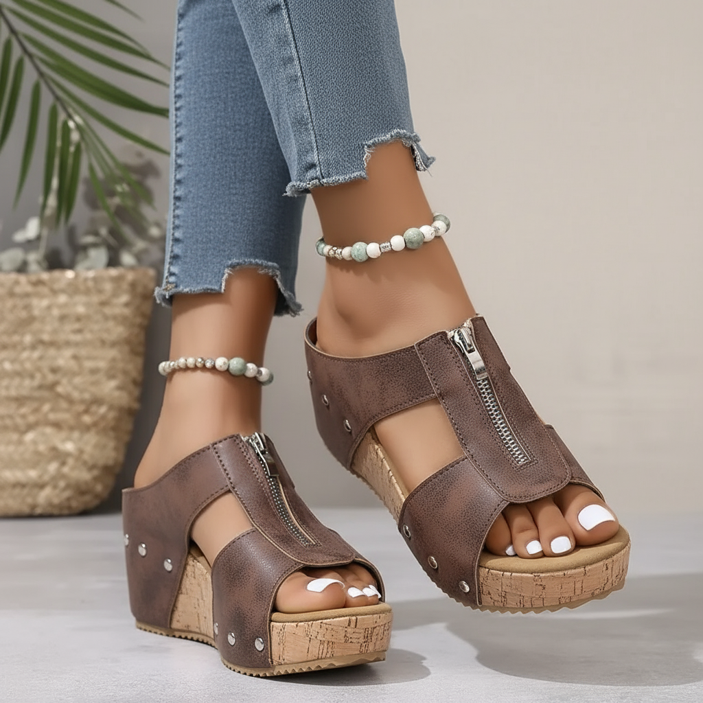 Anna-Dorothea – Trendige Keilsandalen – Produktansicht 13