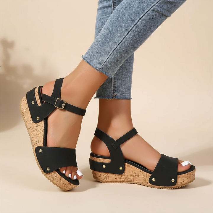 Eva-Rieke – Elegante Keilsandalen – Produktansicht 2