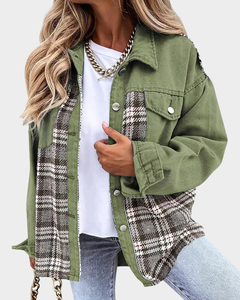 Damen Denimjacke mit modernem Chic – Amélie