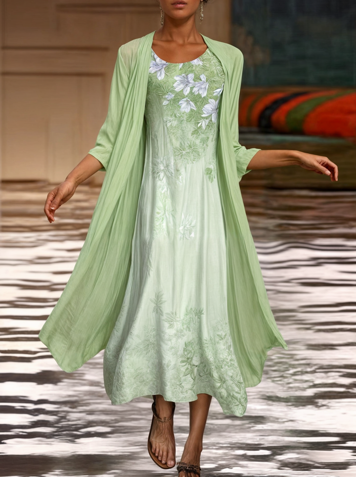 Kleid mit Blumenmuster – Eliana