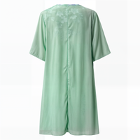 Stilvol Geblümtes A-Linien Kleid mit Weste für Damen – Miray