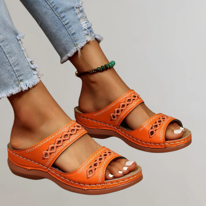 Clara – Elegante orthopädische Sandalen – Produktansicht 3
