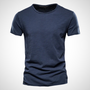 Klassisches Atmungsaktives Baumwollshirt für Herren – Marco