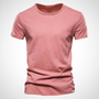 Klassisches Atmungsaktives Baumwollshirt für Herren – Marco