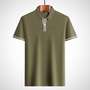 Klassisches Kurzarm-Poloshirt mit Kontrastdetails – Fabian
